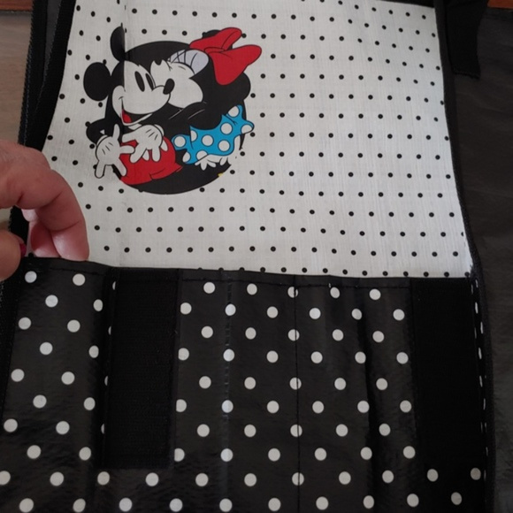 New Disney Mickey & Minnie Crossbody Messenger Bag - Picture 3 of 5